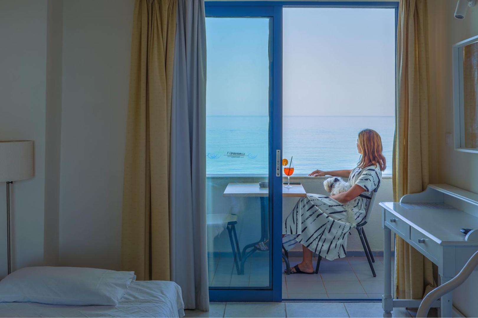 Filoxenia Beach Hotel Rethymno  Exterior photo